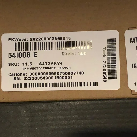 The North Face Vectiv Escape Hiking Trail Running Shoes Men's Size - Picture 6 of 8